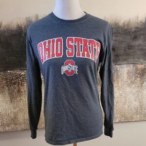 Ohio State Women's Charcoal Long Sleeve Tee